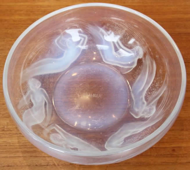 Rene Lalique Bowl Ondines