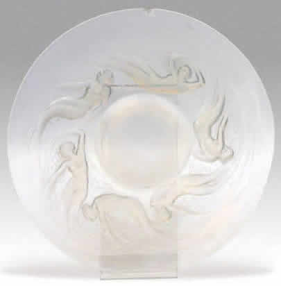 Rene Lalique Plate Ondines