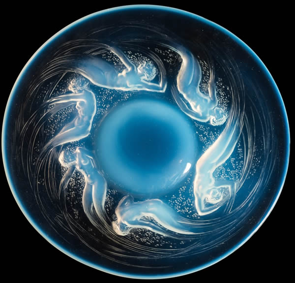 Rene Lalique Plate Ondines