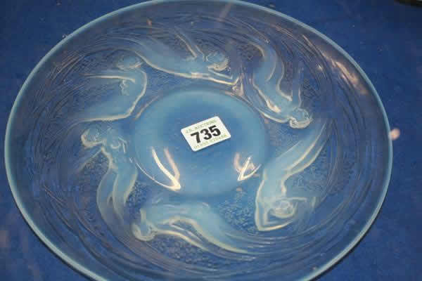Rene Lalique Bowl Ondines
