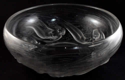 Rene Lalique Bowl Ondines