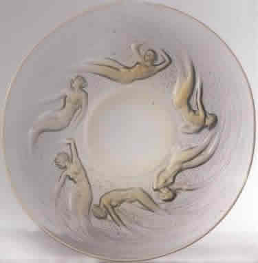 Rene Lalique Plate Ondines