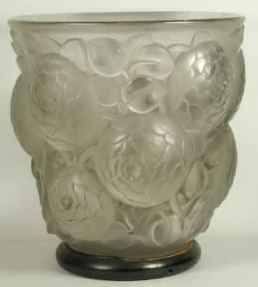 Rene Lalique Vase Oran
