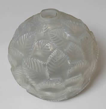Rene Lalique Vase Ormeaux