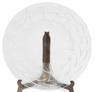 Rene Lalique Plate Ormeaux