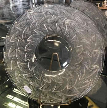 Rene Lalique Plate Ormeaux
