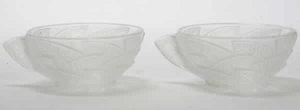 Rene Lalique Ice Cream Cup Ormeaux