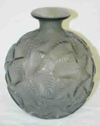 Rene Lalique Vase Ormeaux