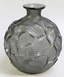 Rene Lalique Vase Ormeaux