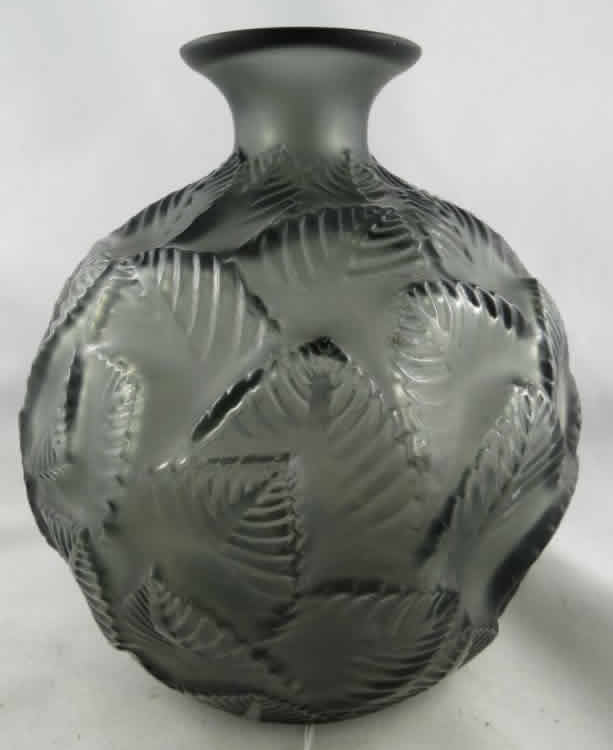 Rene Lalique Vase Ormeaux