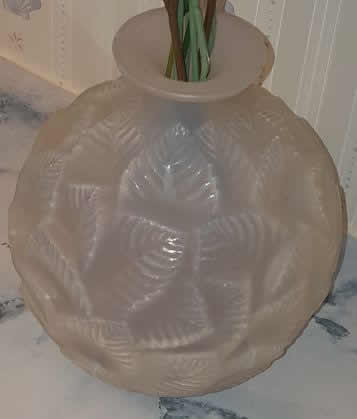 Rene Lalique Vase Ormeaux