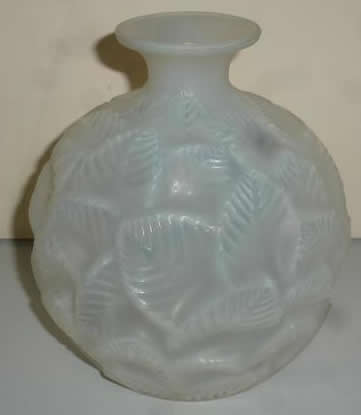 Rene Lalique Vase Ormeaux