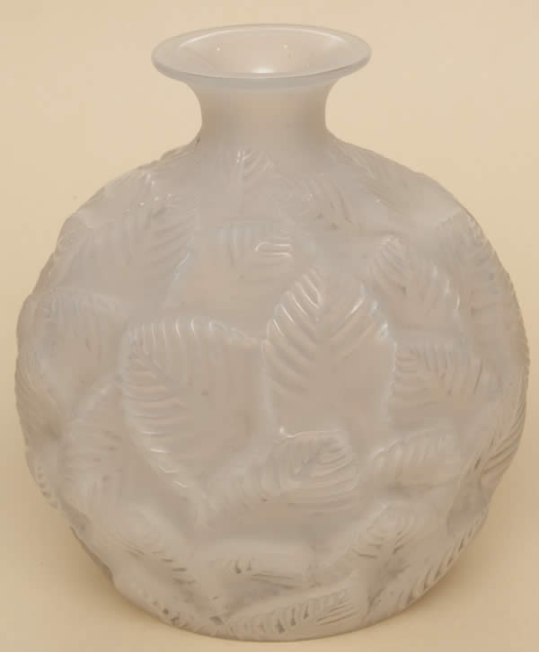 Rene Lalique Vase Ormeaux