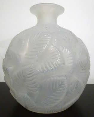 Rene Lalique Vase Ormeaux