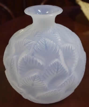Rene Lalique Vase Ormeaux