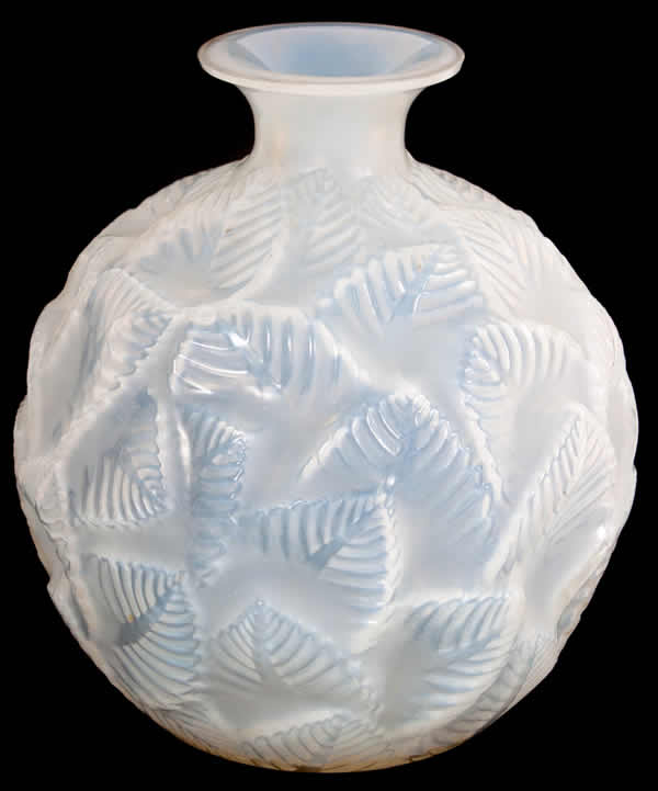 Rene Lalique Vase Ormeaux