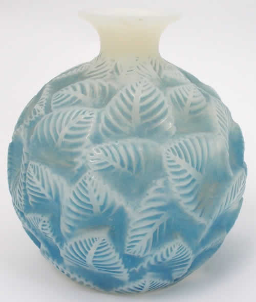 Rene Lalique Vase Ormeaux