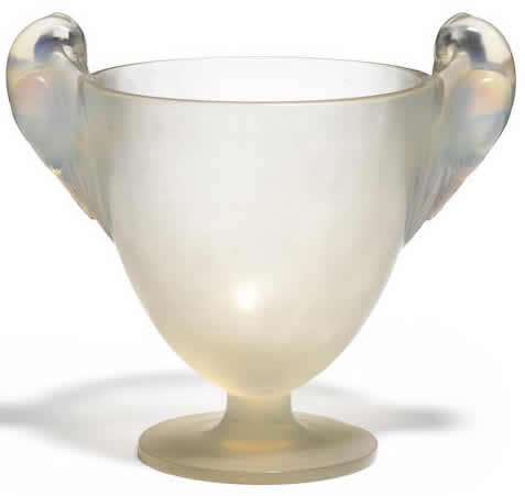 Rene Lalique Vase Ornis