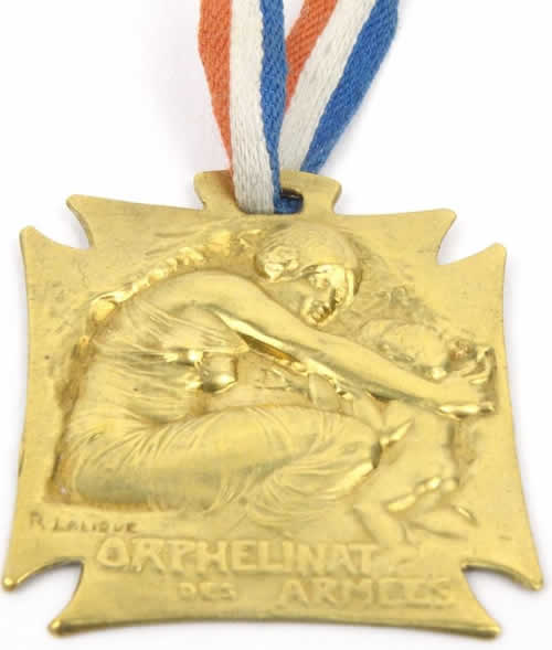 Rene Lalique Pendant Orphelinat Des Armees
