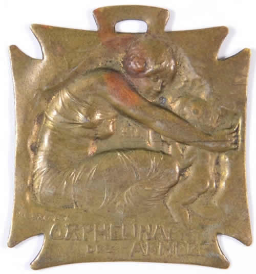 Rene Lalique Pendant Orphelinat Des Armees
