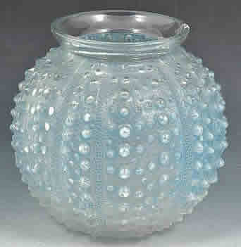 Rene Lalique Vase Oursin