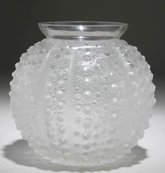 Rene Lalique Vase Oursin