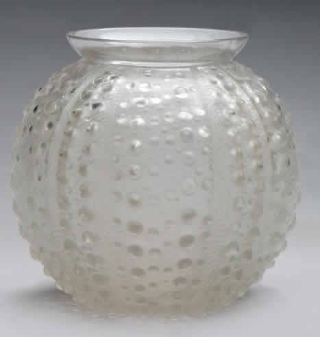 Rene Lalique Vase Oursin