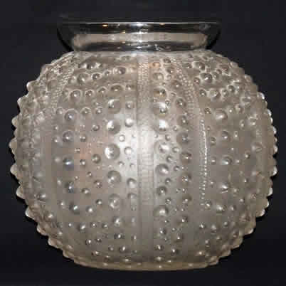 Rene Lalique Vase Oursin