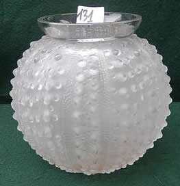 Rene Lalique Vase Oursin