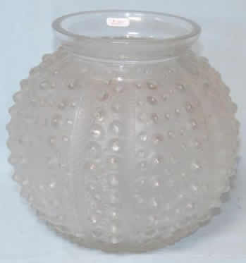 Rene Lalique Vase Oursin