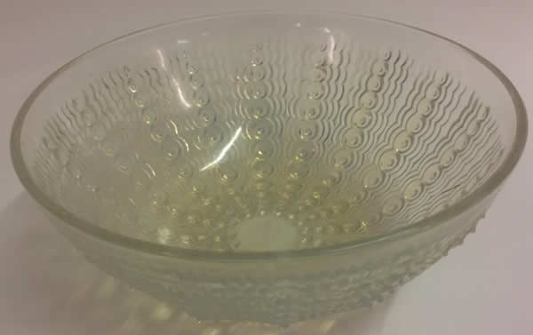 Rene Lalique Bowl Oursins