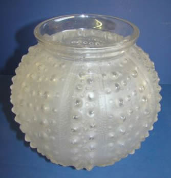 Rene Lalique Vase Oursin