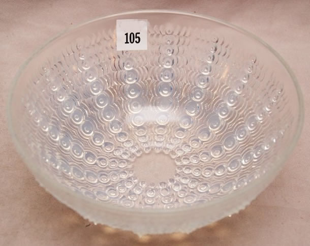 Rene Lalique Bowl Oursins