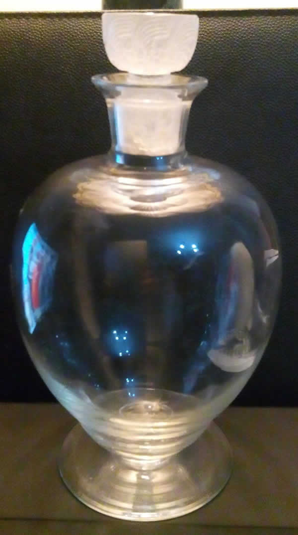 Rene Lalique Carafe Padoue