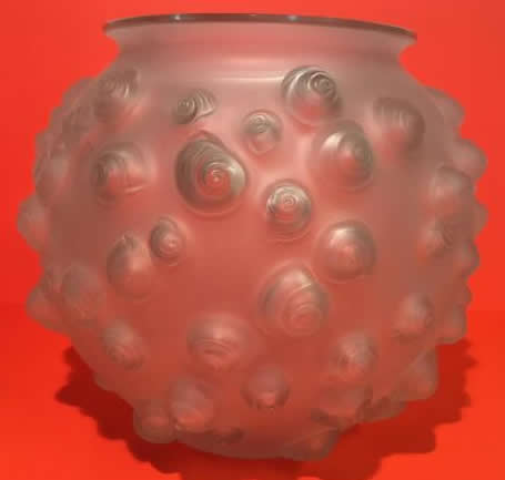 Rene Lalique Vase Palissy