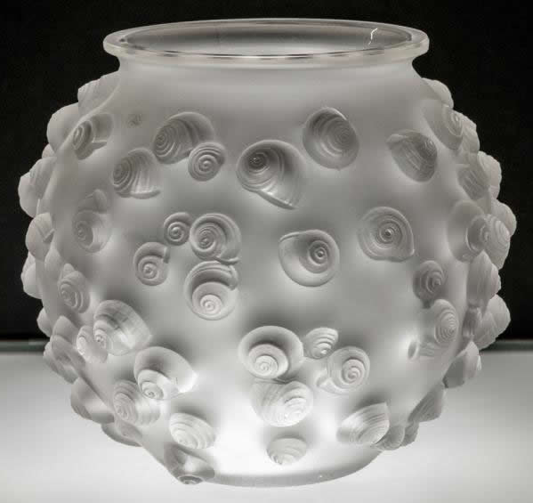 Rene Lalique Vase Palissy