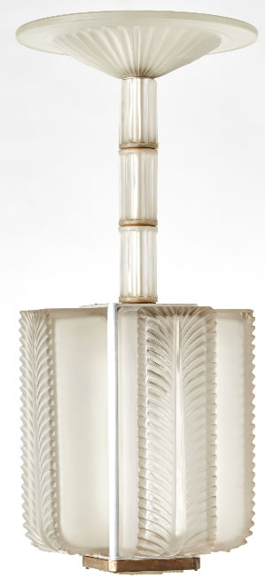 Rene Lalique Chandelier Palmes