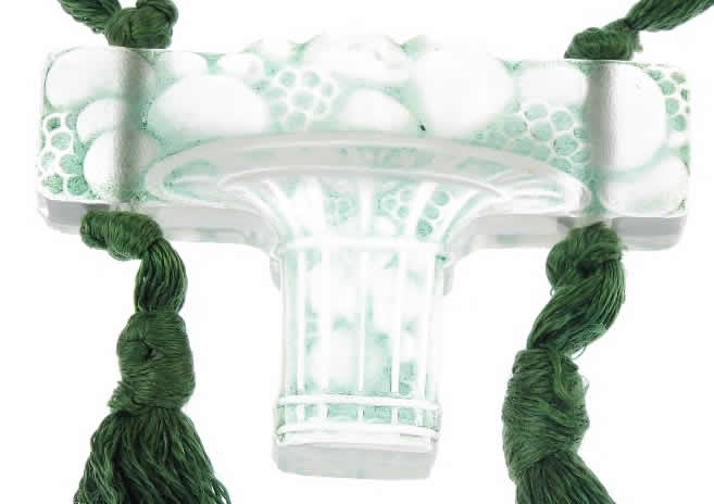 Rene Lalique Pendant Panier De Fruits