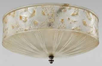 Rene Lalique Papillons-2 Chandelier