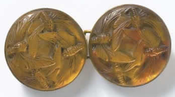 Rene Lalique Papillons Clasp