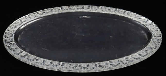 Rene Lalique Oval Tray Paquerettes-3