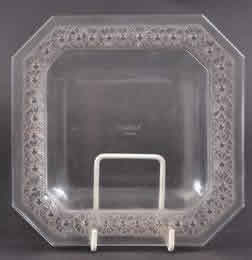 Rene Lalique Octagonal Dish Paquerettes