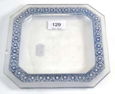 Rene Lalique Plate Paquerettes