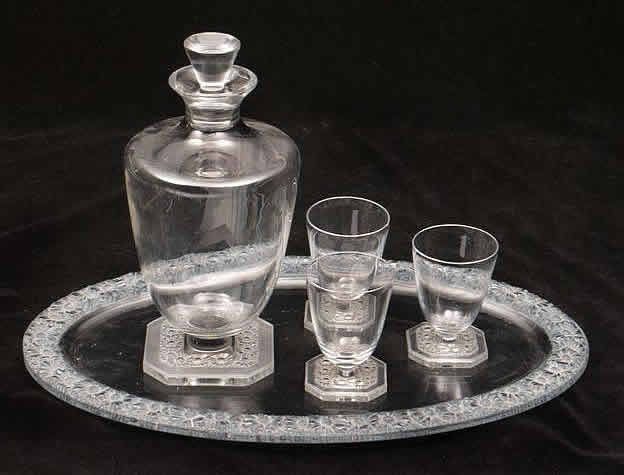 Rene Lalique Paquerettes Tableware