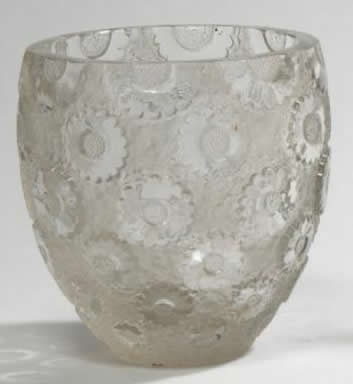 Rene Lalique Vase Paquerettes