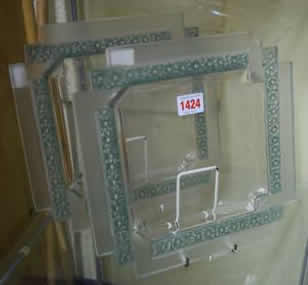 Rene Lalique Square Bowl Paquerettes