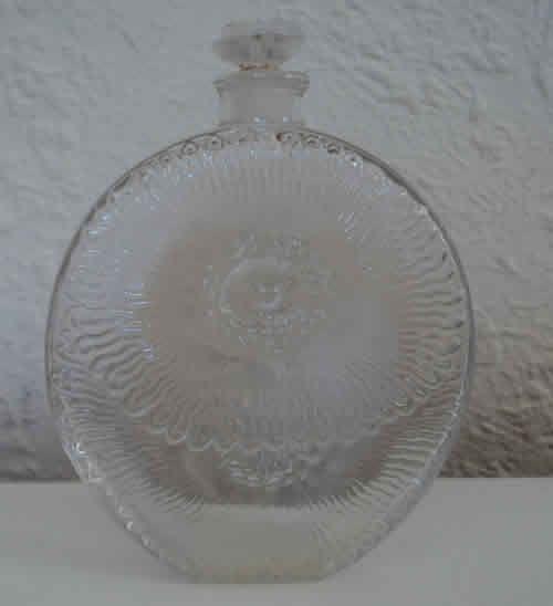 Rene Lalique Perfume Bottle Pavots D'Argent