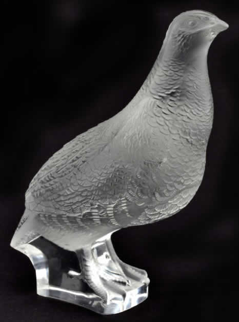Rene Lalique Decoration Perdrix Debout