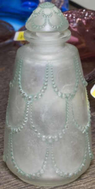Rene Lalique Perfume Bottle Perles