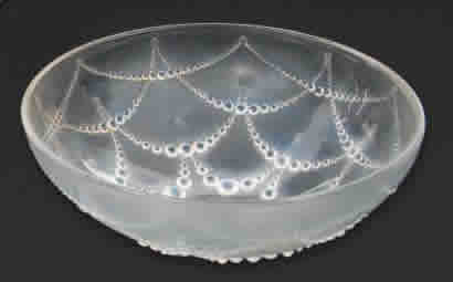 Rene Lalique Sponge Bowl Perles